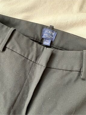 J. Crew Black Ruby Crop Pants